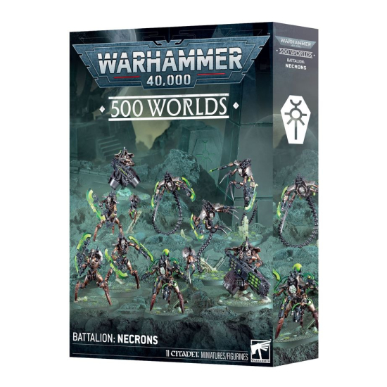 Necrons: 500 Worlds Battalion – zestaw armijny Warhammer 40,000 (2026)
